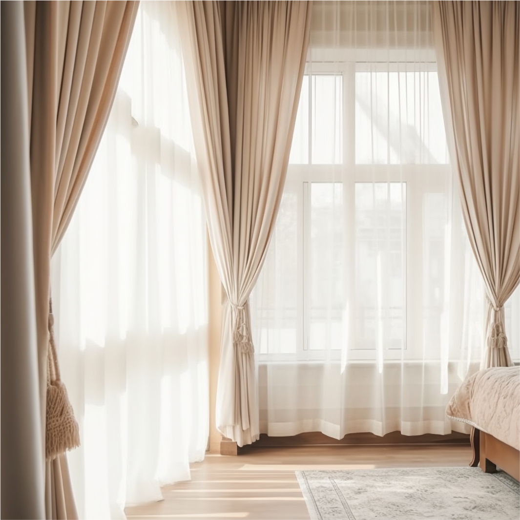 【大红家政】窗帘清洗